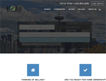 Tablet Screenshot of korerealestate.com